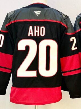 Sebastian Aho Black Home Jersey